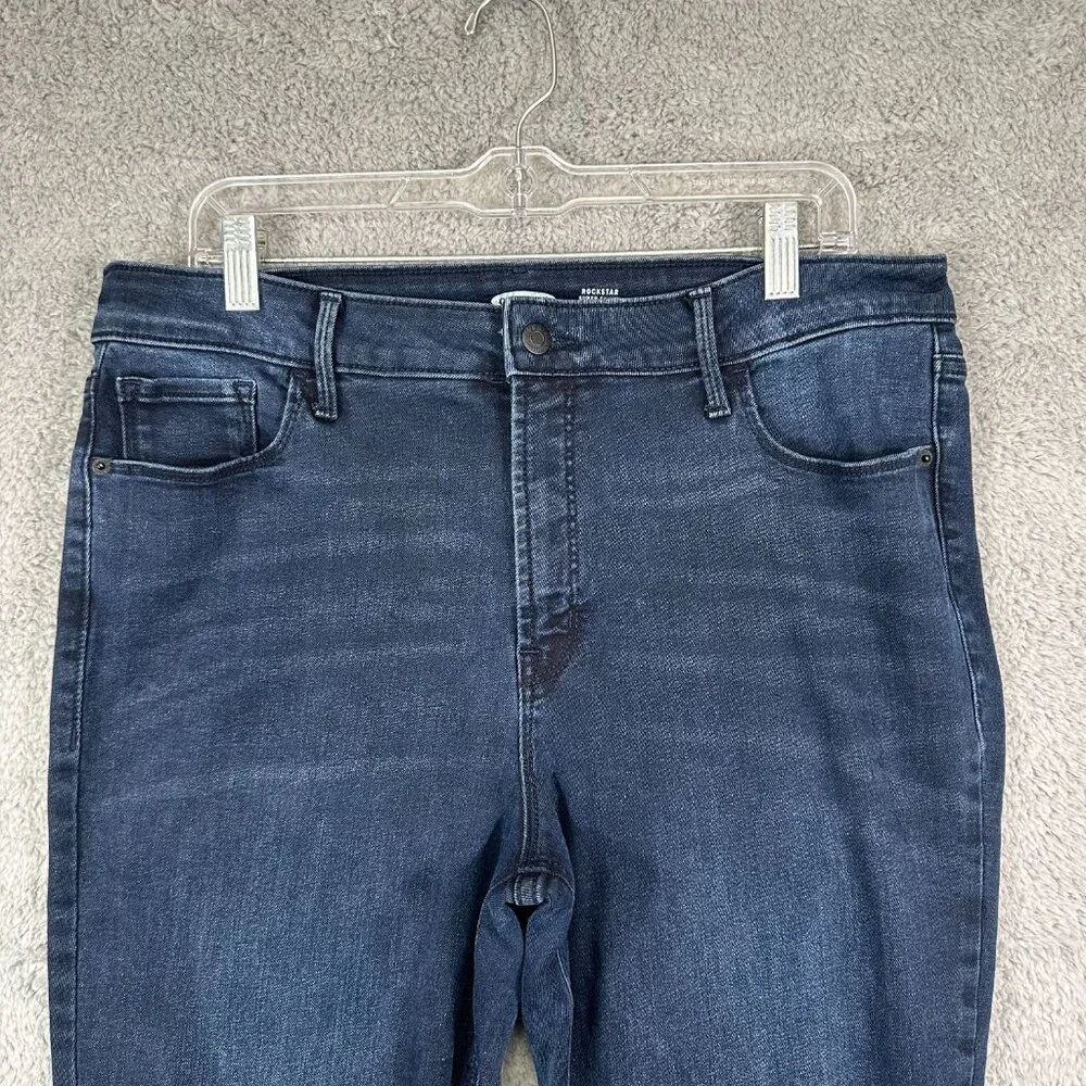 Old Navy Rockstar Super Skinny Jeans High‎ Rise Secret Slim Pockets